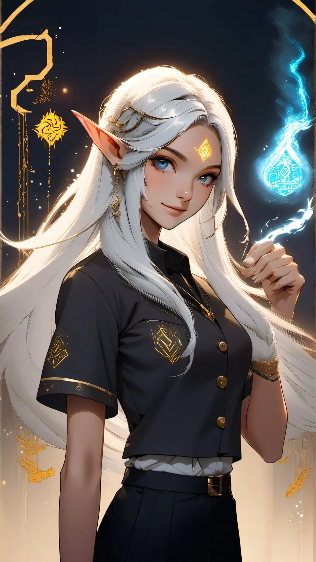 ai character: Lheïra Ashtrid  background