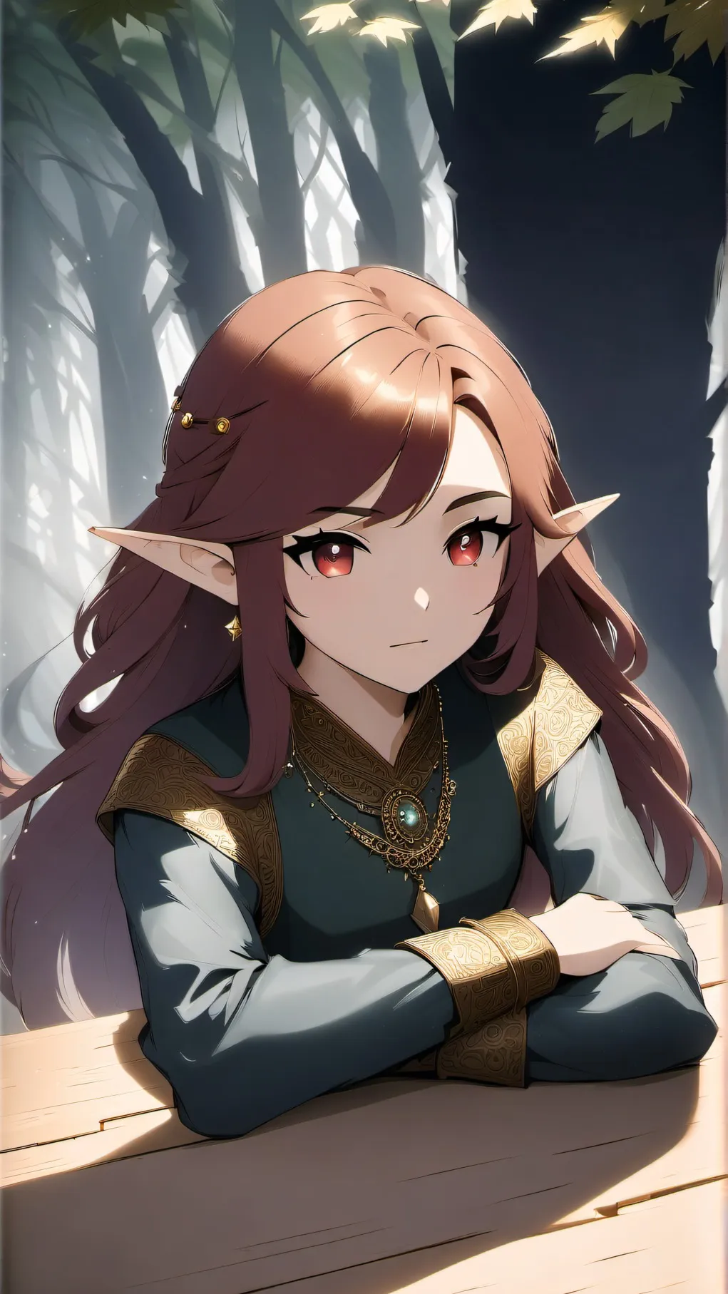 ai character: Ruby background