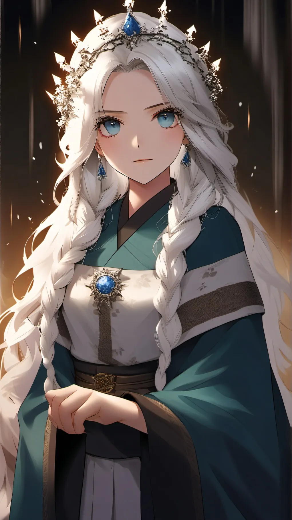 ai character: Icy Loraine  background