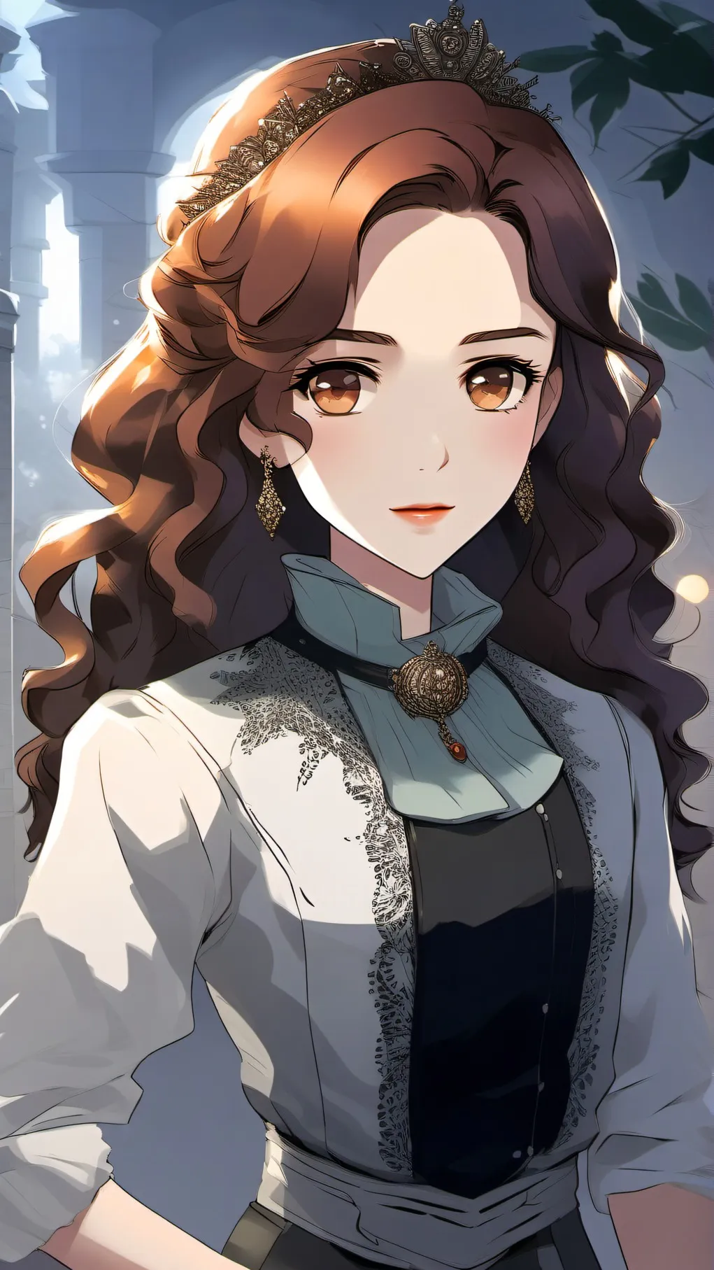 ai character: Queen Mariam  background