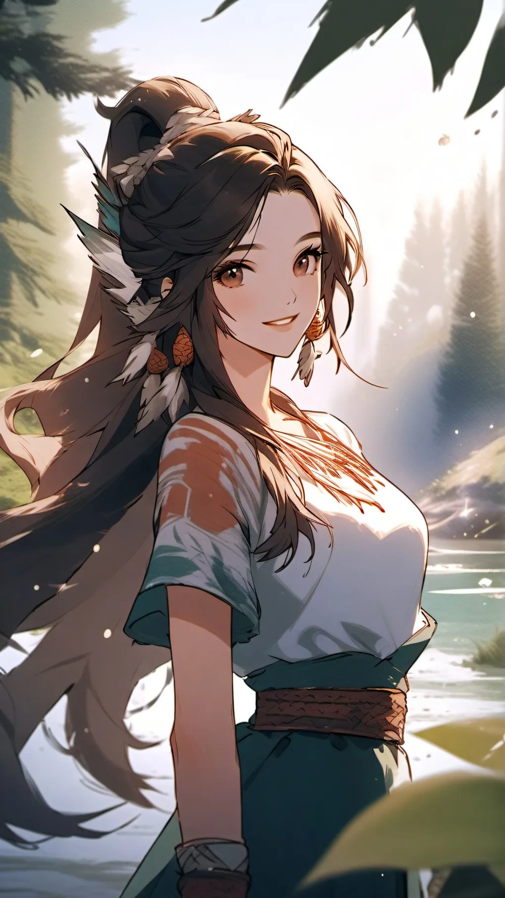 ai character: Terra Soilara  background