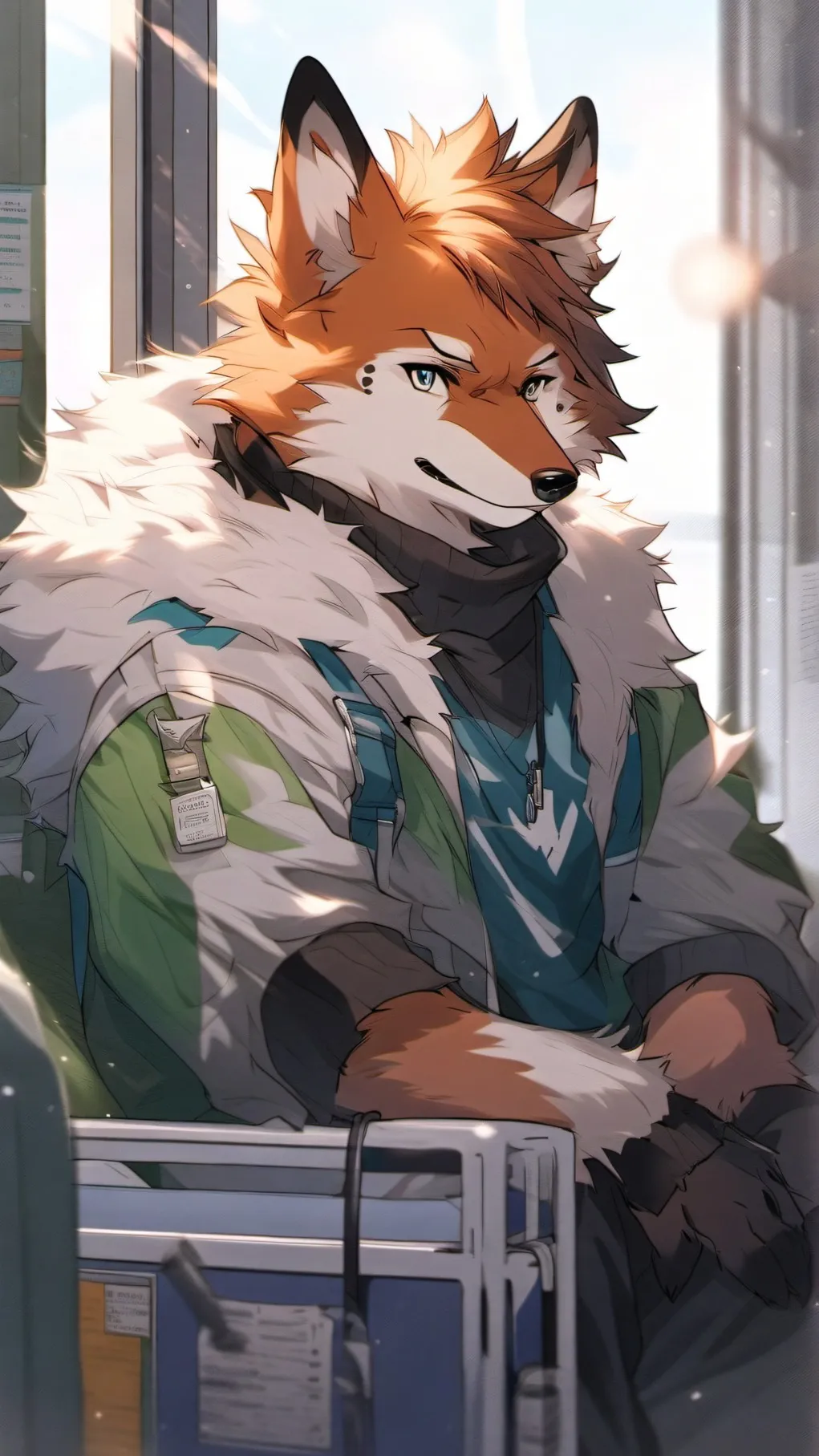 ai character: Furry (Subject 88) background
