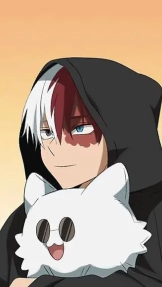 ai character: 🔥❄️Todoroki❄️🔥 background