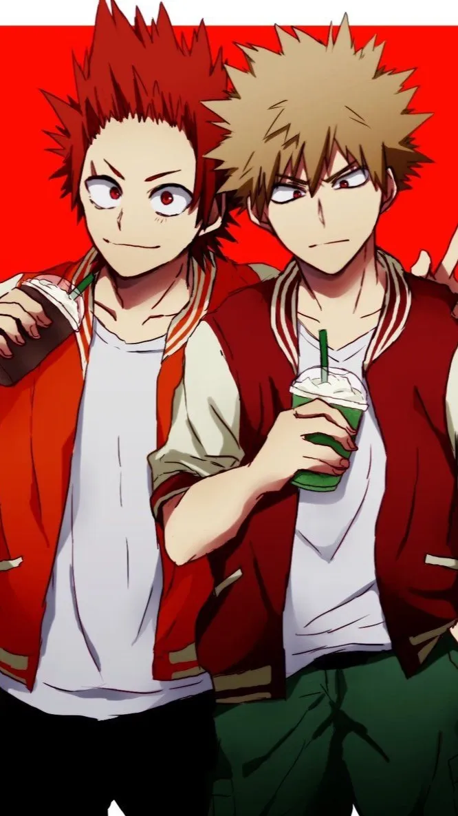 ai character: Kiri And Bakugou  background