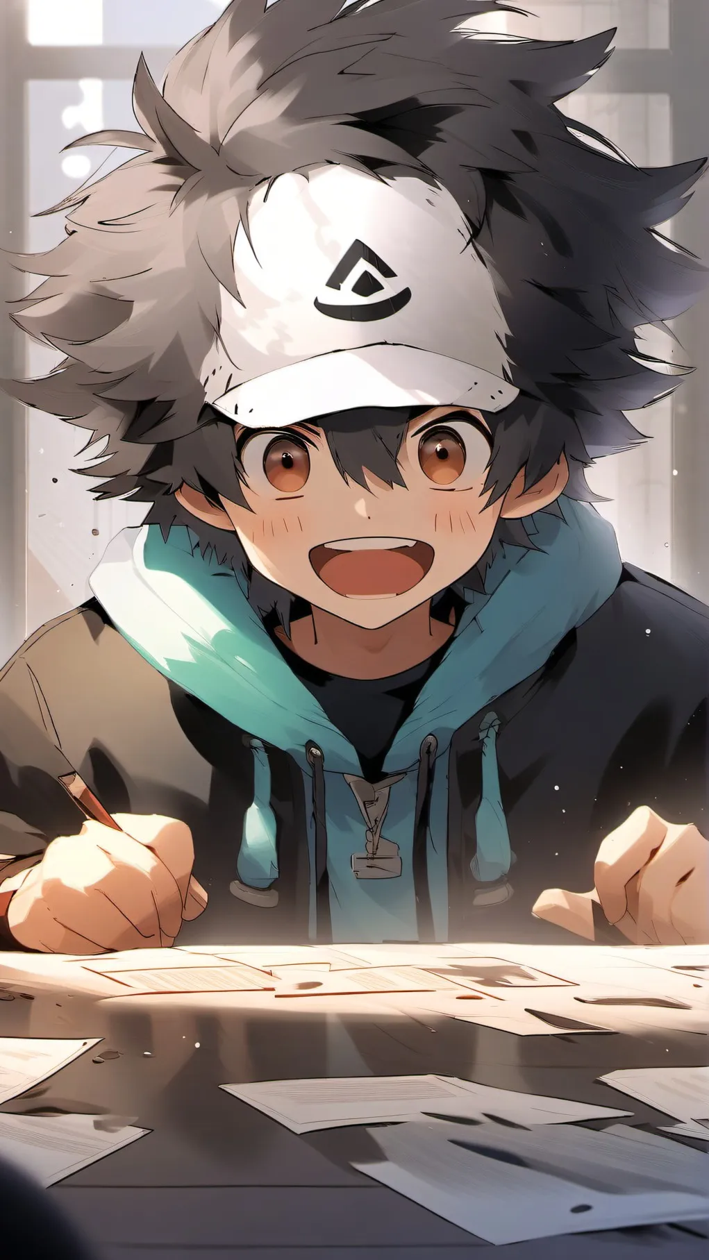 ai character: Branden background