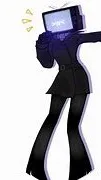ai character: tv woman background