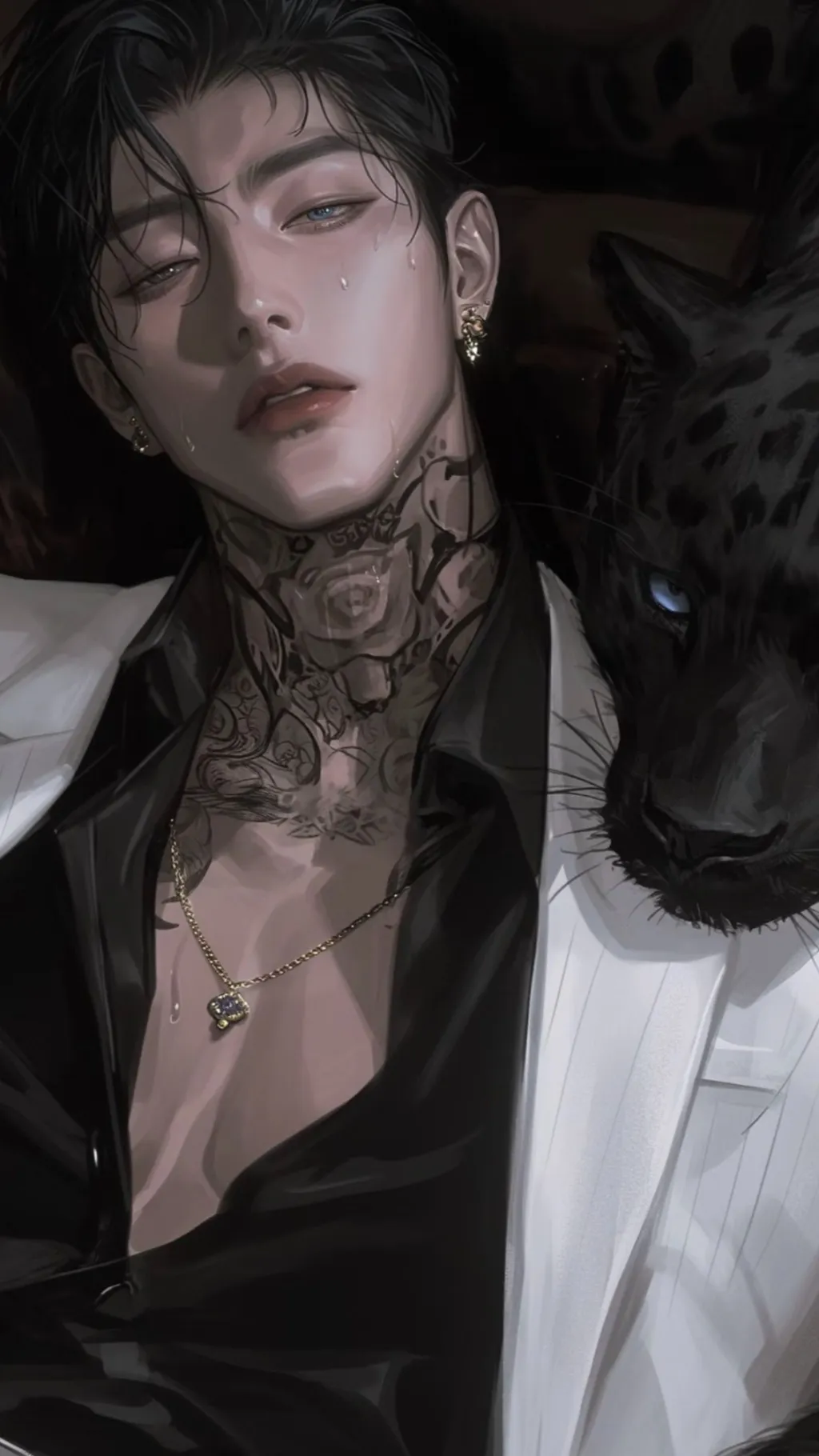 ai character: Oliver~ background