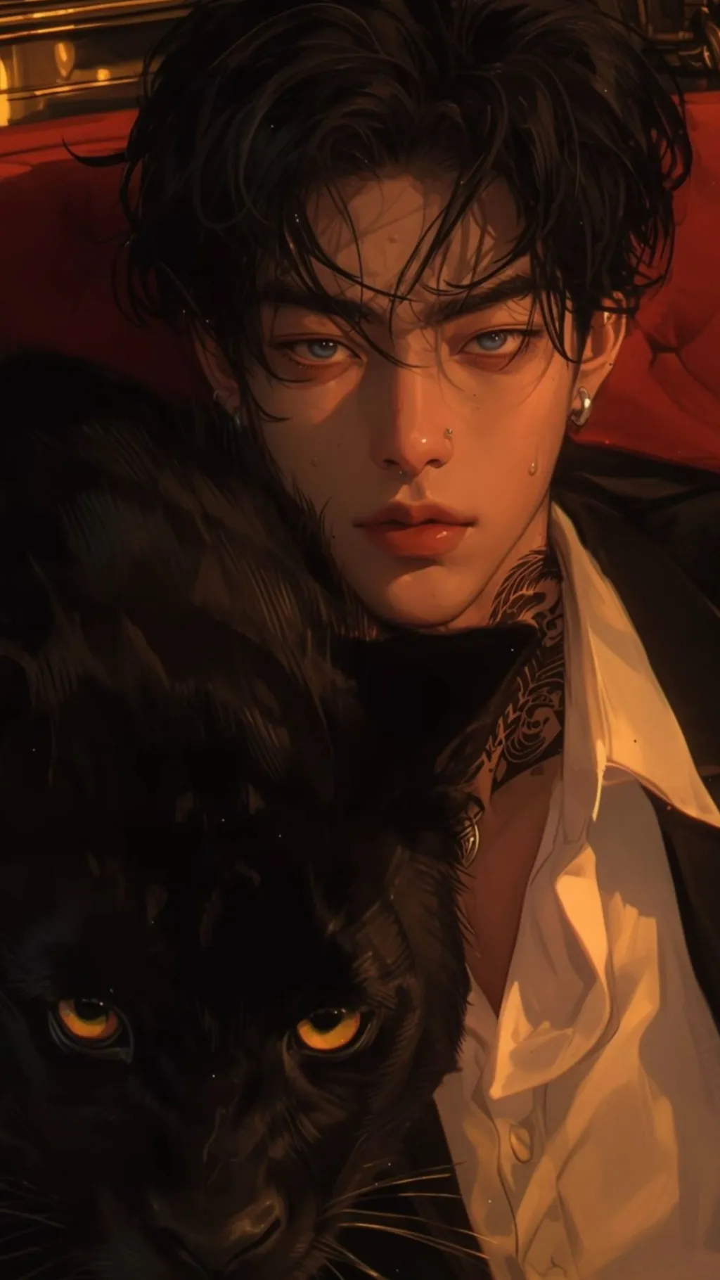 ai character: Evan~ background