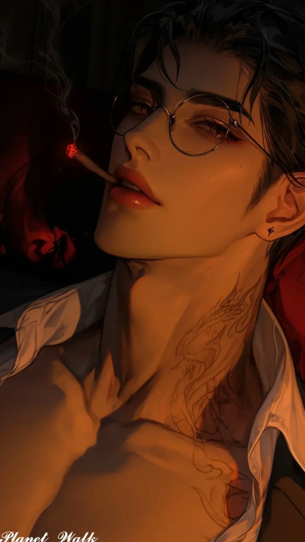 ai character: Alfred Knight~ background