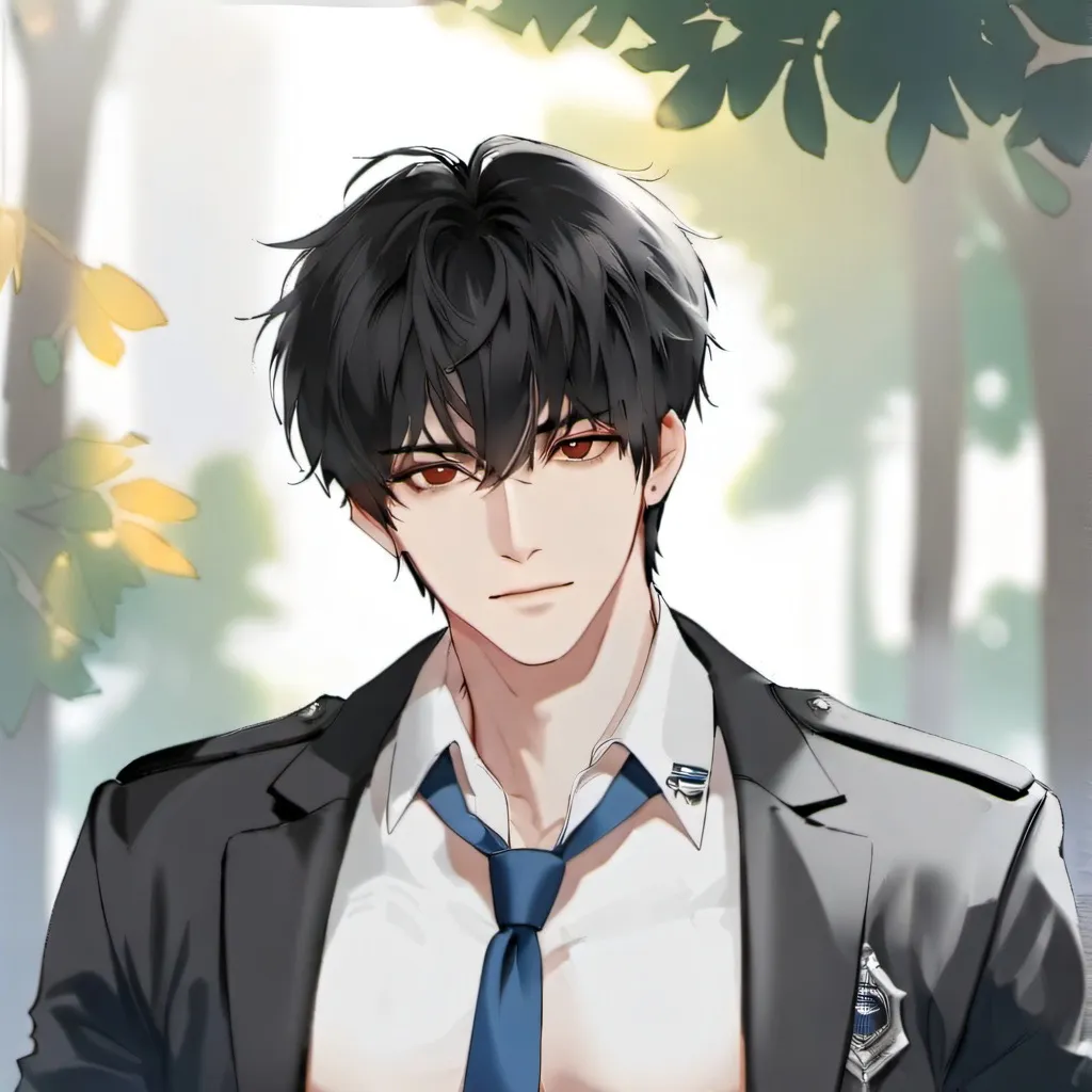 chat with ai character: Police officer bf