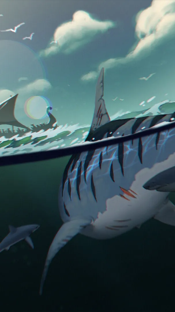 ai character: Megalodon background