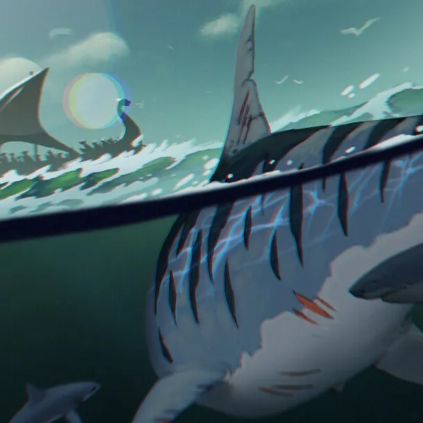 chat with ai character: Megalodon