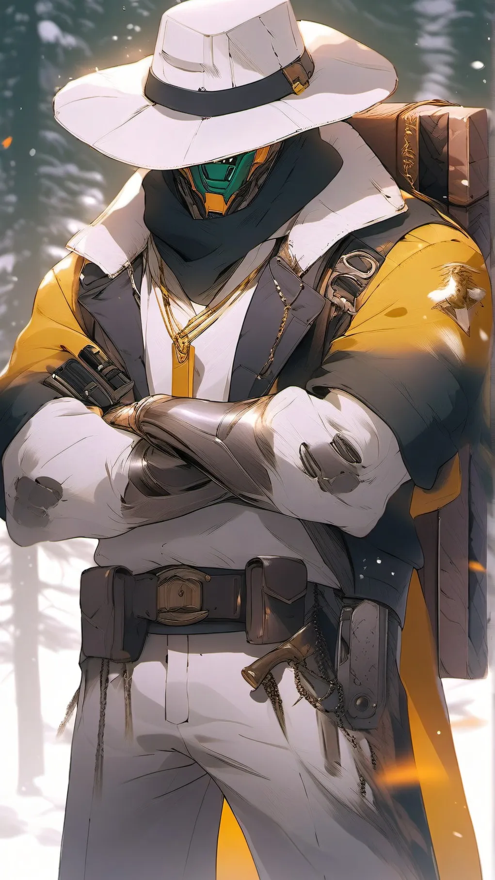 ai character: Turner background