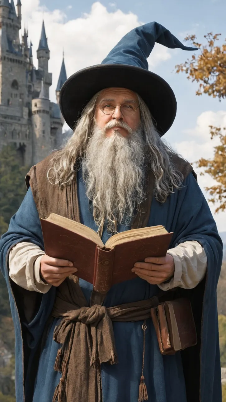 ai character: The Silent Oracle background