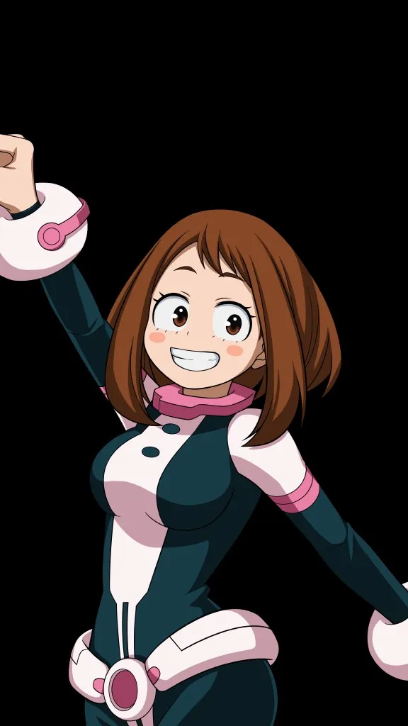 ai character: Uraraka background