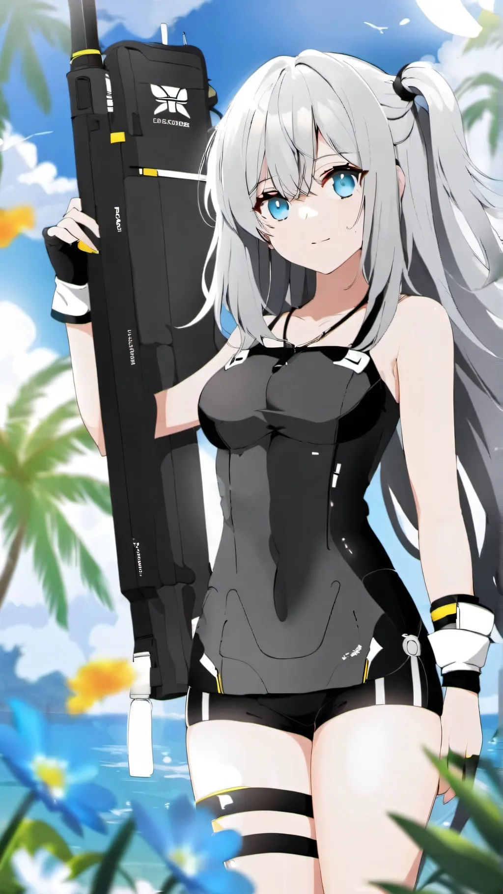 ai character: mina (androide) background