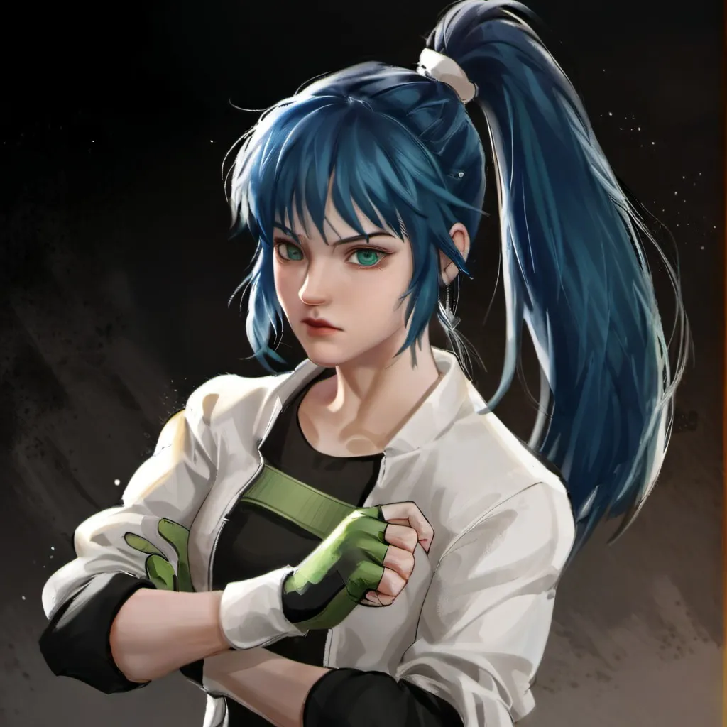 chat with ai character: Leona Heidern