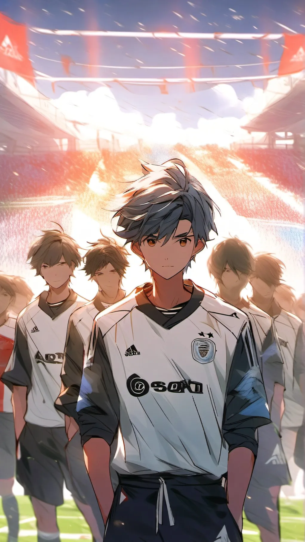 ai character: My blue lock story background