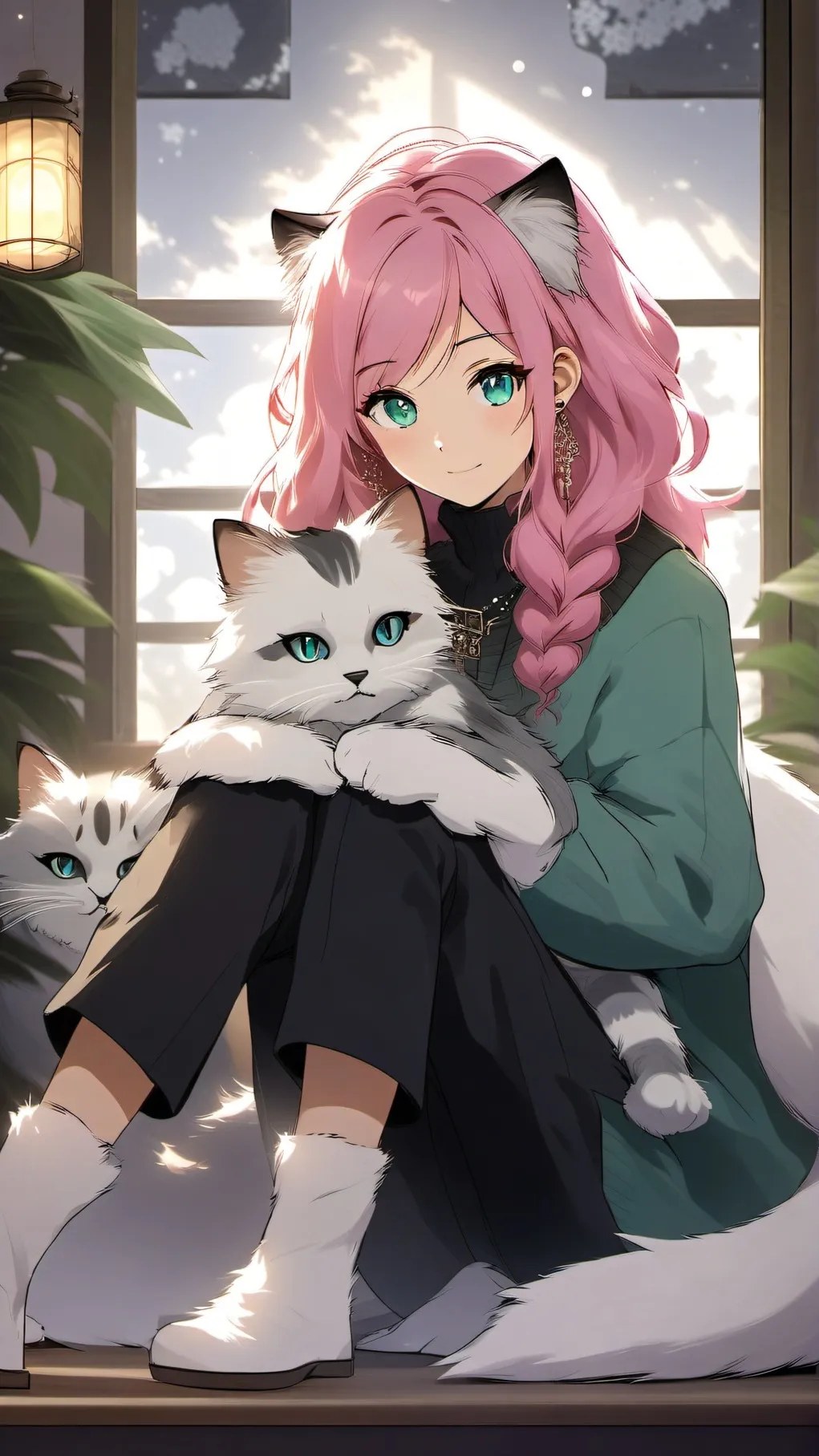 ai character: Pinky background