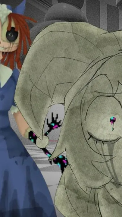 ai character: TADC Infection AU background