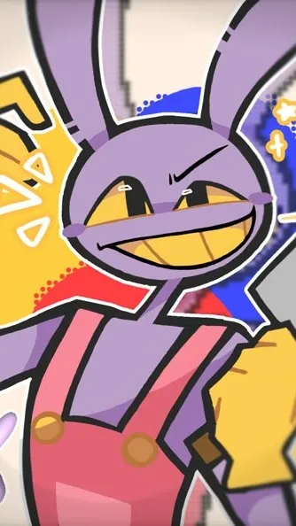 ai character: 💜 💛~Jax~💛💜 background