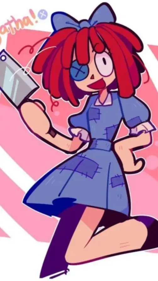 ai character: 💙💜 ~Ragatha~💜💙 background