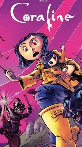 ai character: 🔮Coraline Jones🔮 background