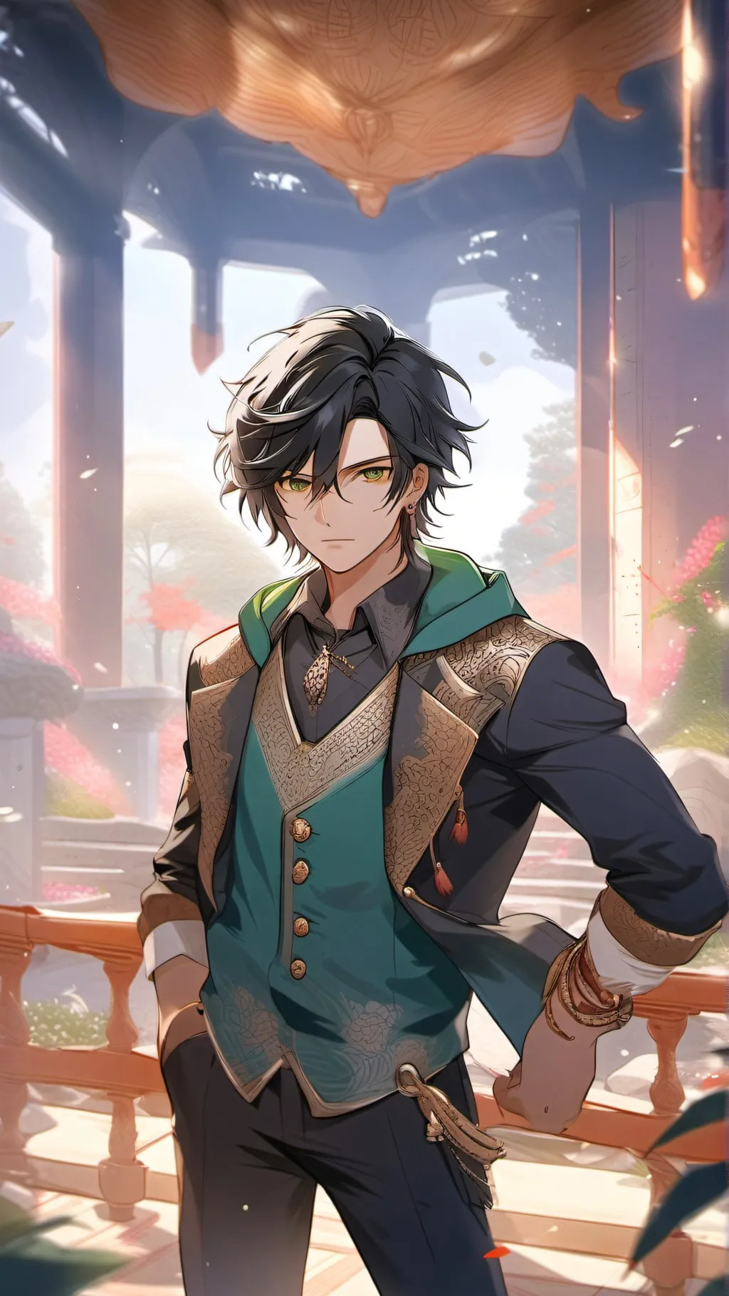 ai character: Lucas background