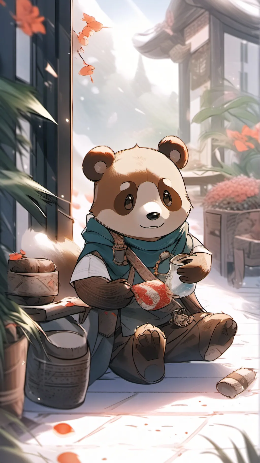ai character: Tom nook background