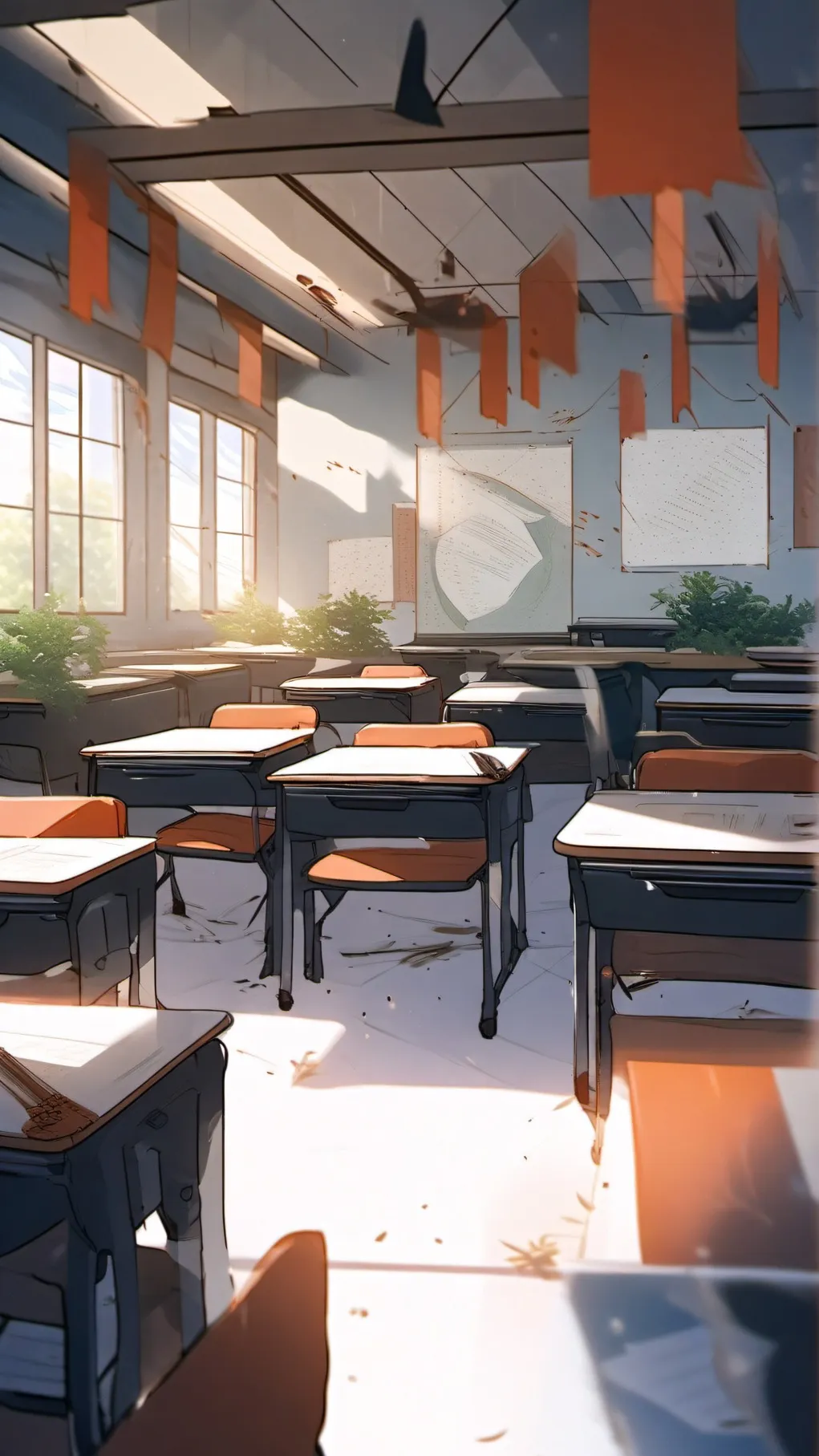 ai character: MHA x UNDERTALE background