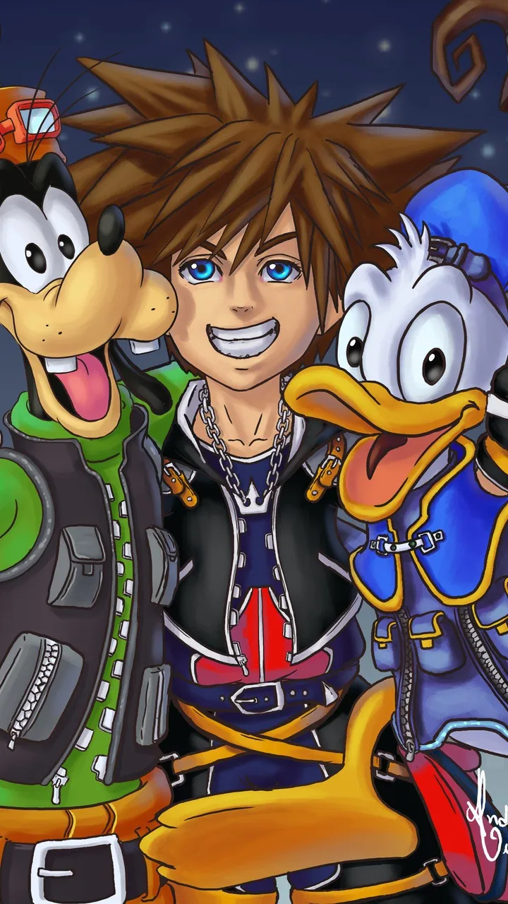 ai character: Kingdom Hearts background