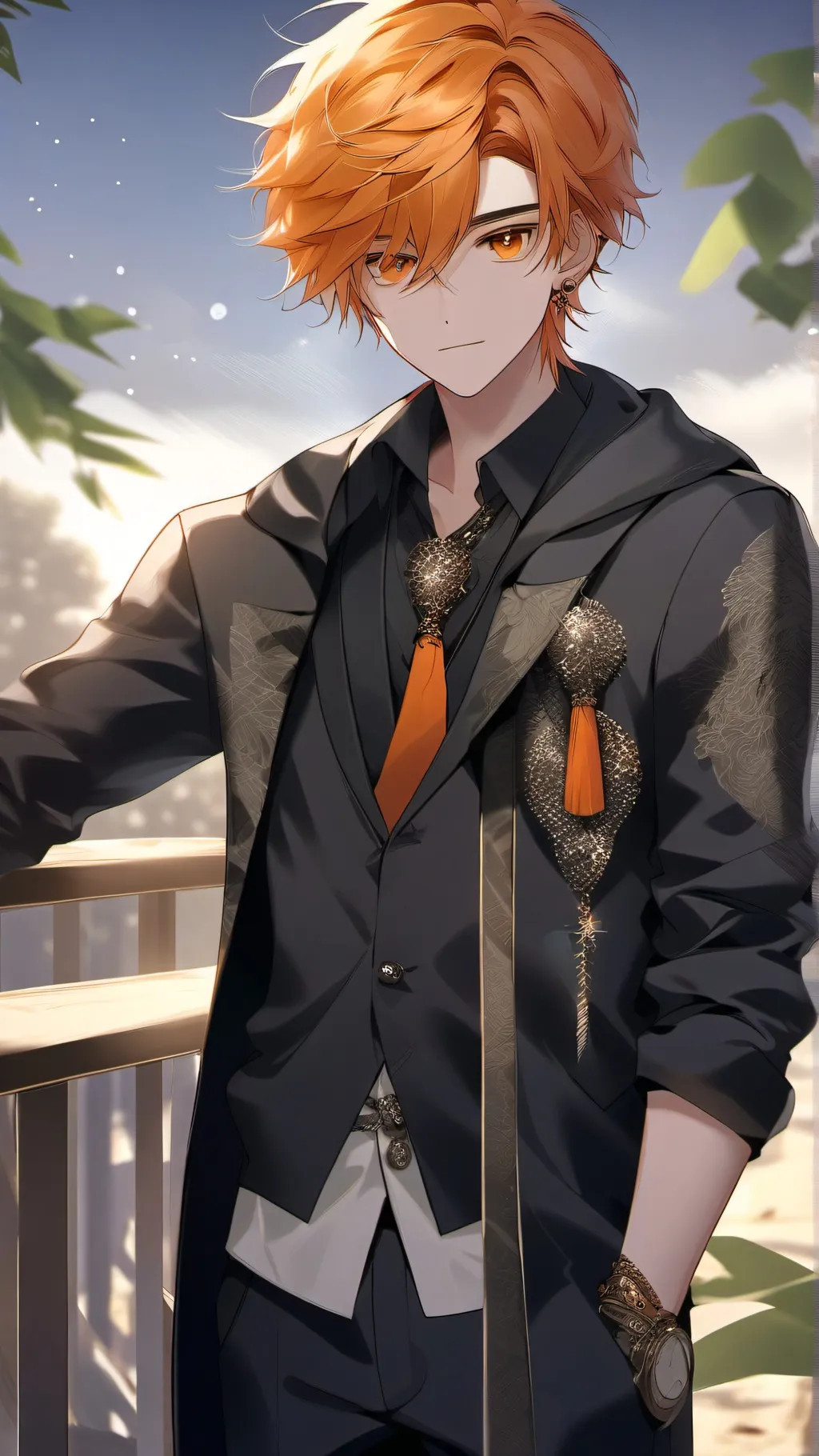 ai character: shampoo background