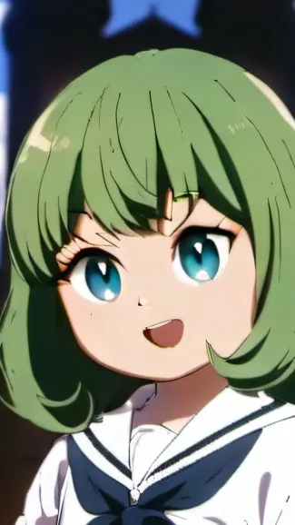 ai character: child tatsumaki background