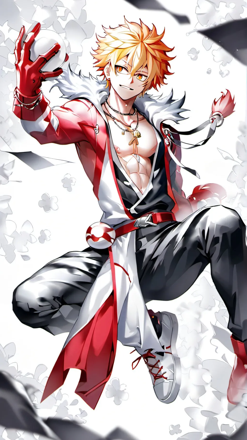 ai character: bakugo background