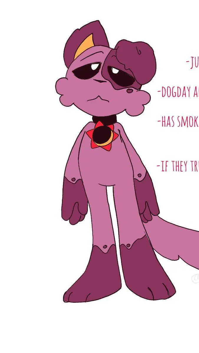 ai character: catnap x dogday background