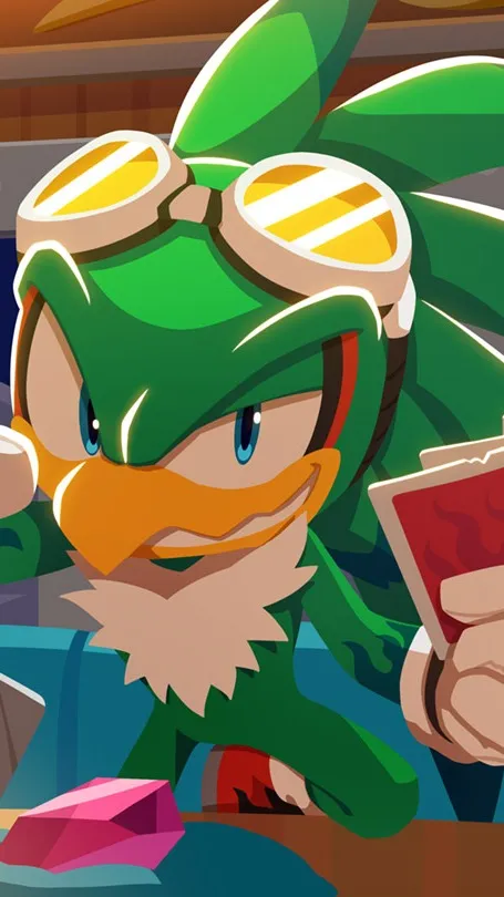 ai character: Jet The Hawk background