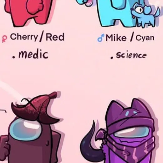 chat with ai character: Among Us Crew