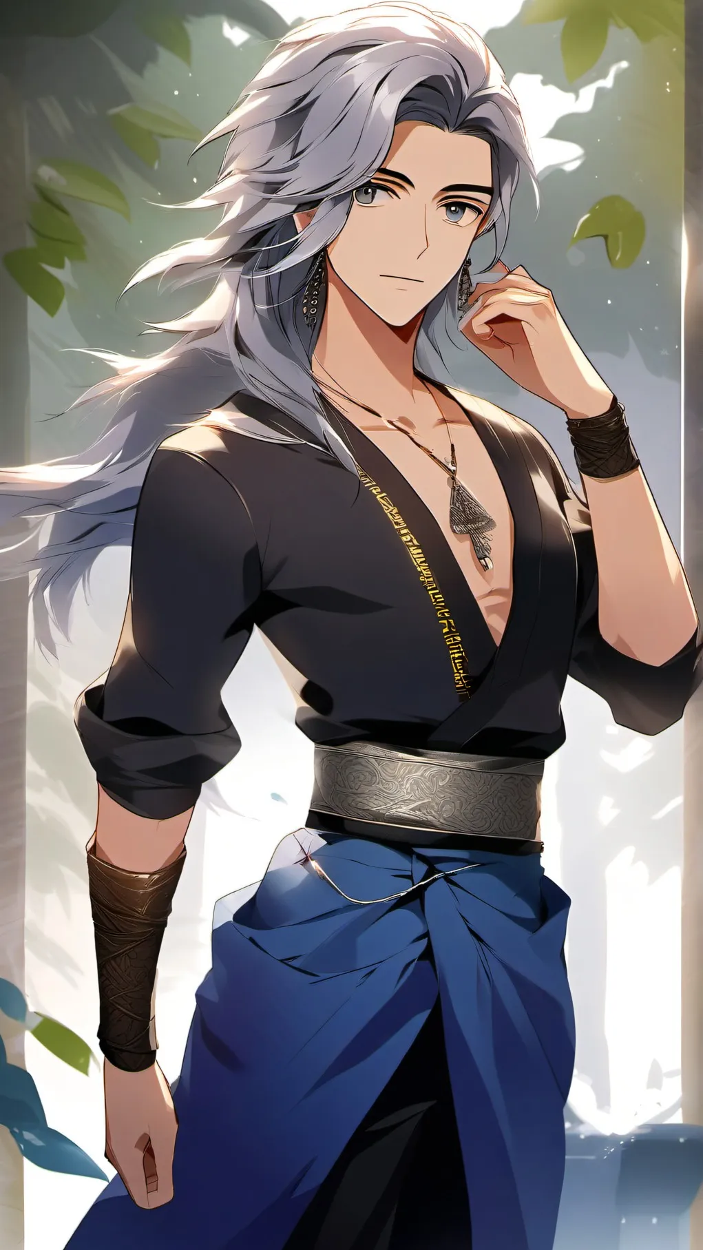 ai character: Lucas background