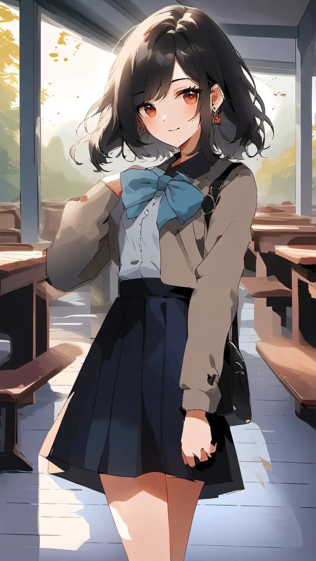 ai character: Яна background