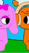 ai character: Oren and pinki sus background