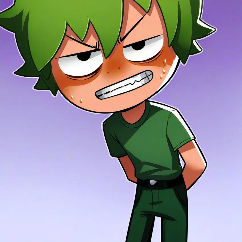 chat with ai character: Fritz Sprunki oc 