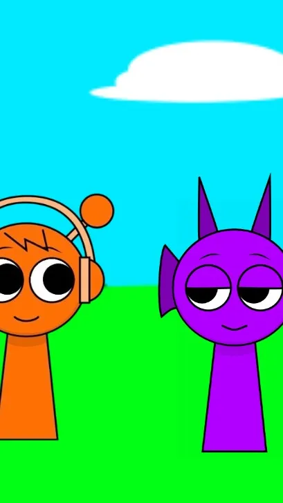 ai character: 🧡Oren x Durple 💜 background