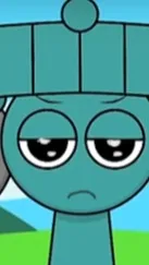 ai character: Dorgin pleading🥺 background