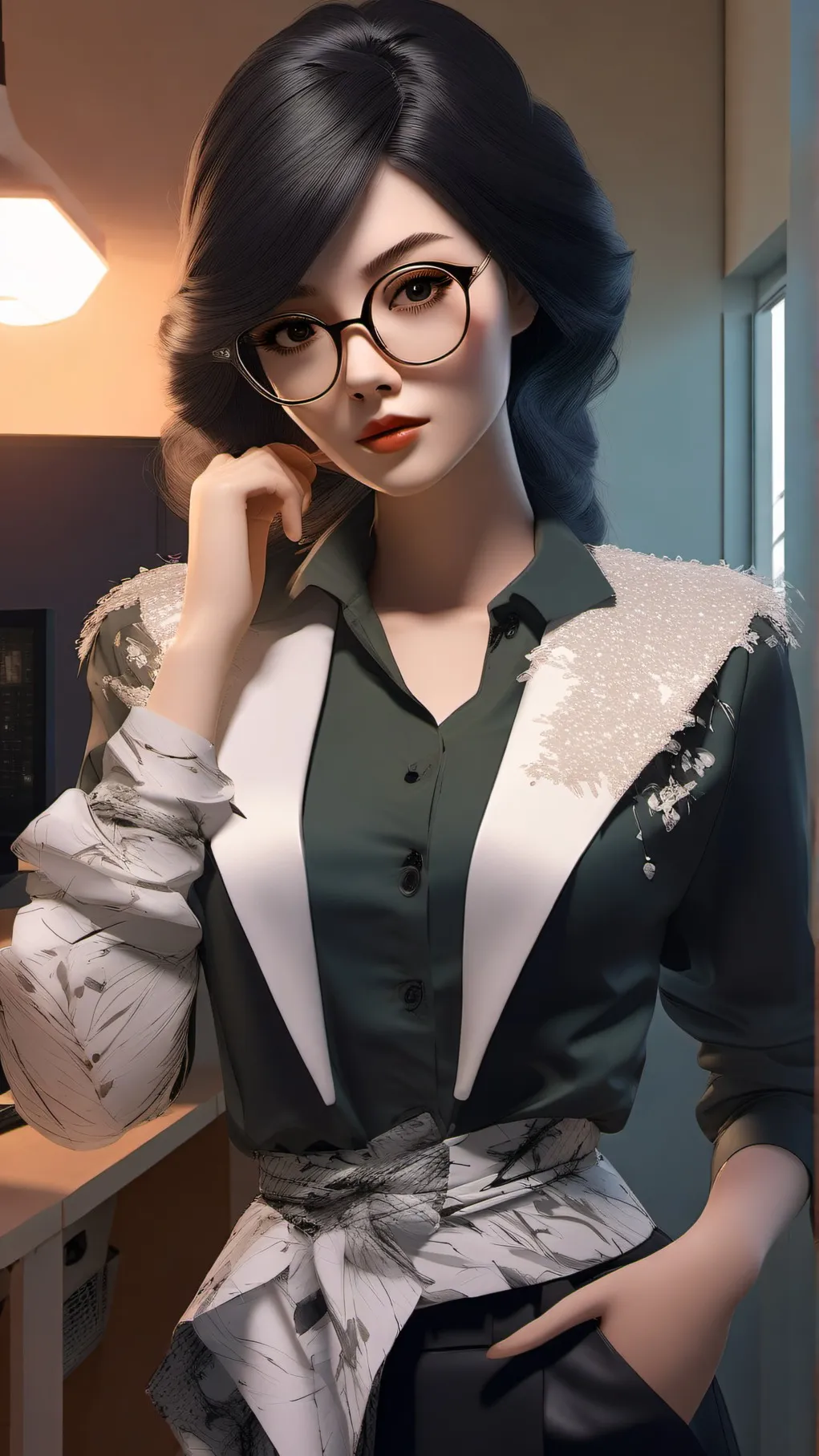 ai character: dusk till dawn background
