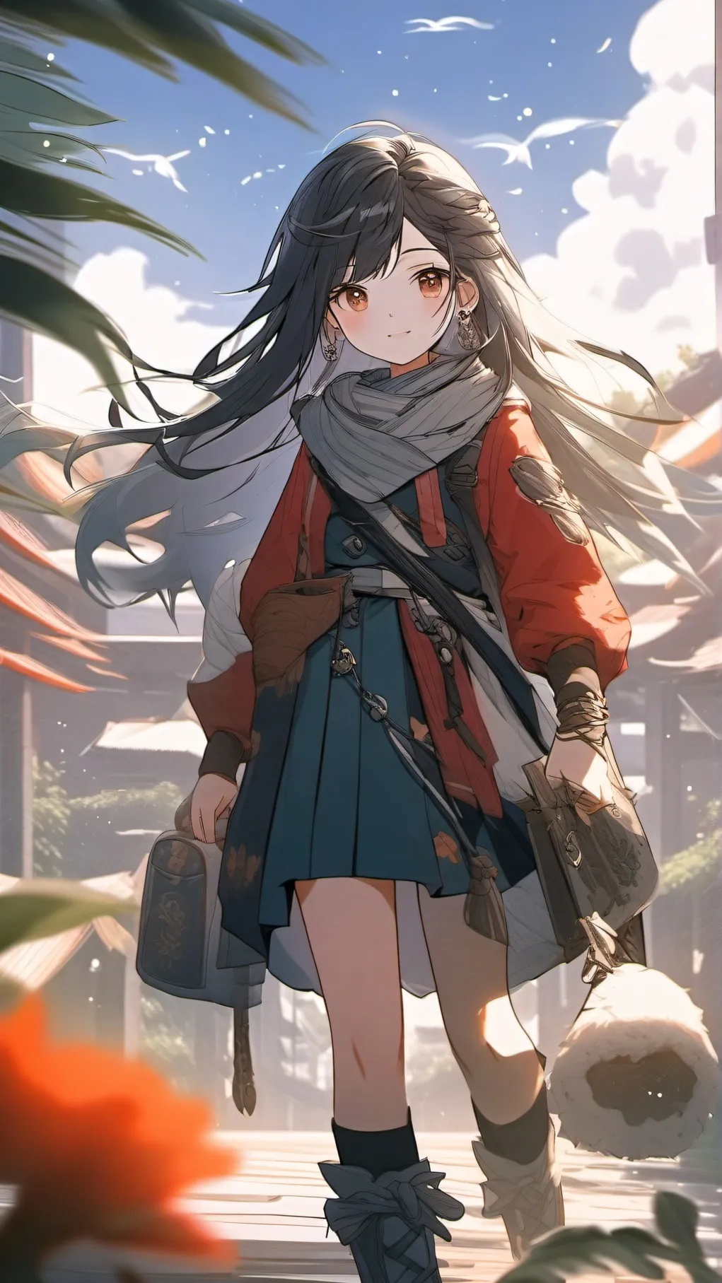 ai character: waffles meme background