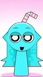 ai character: aqua (sprunki) background