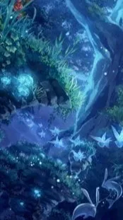 ai character: enchantment world background