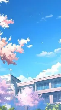 ai character: Human school? background