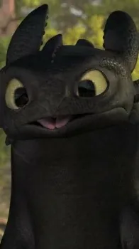 ai character: Toothless background