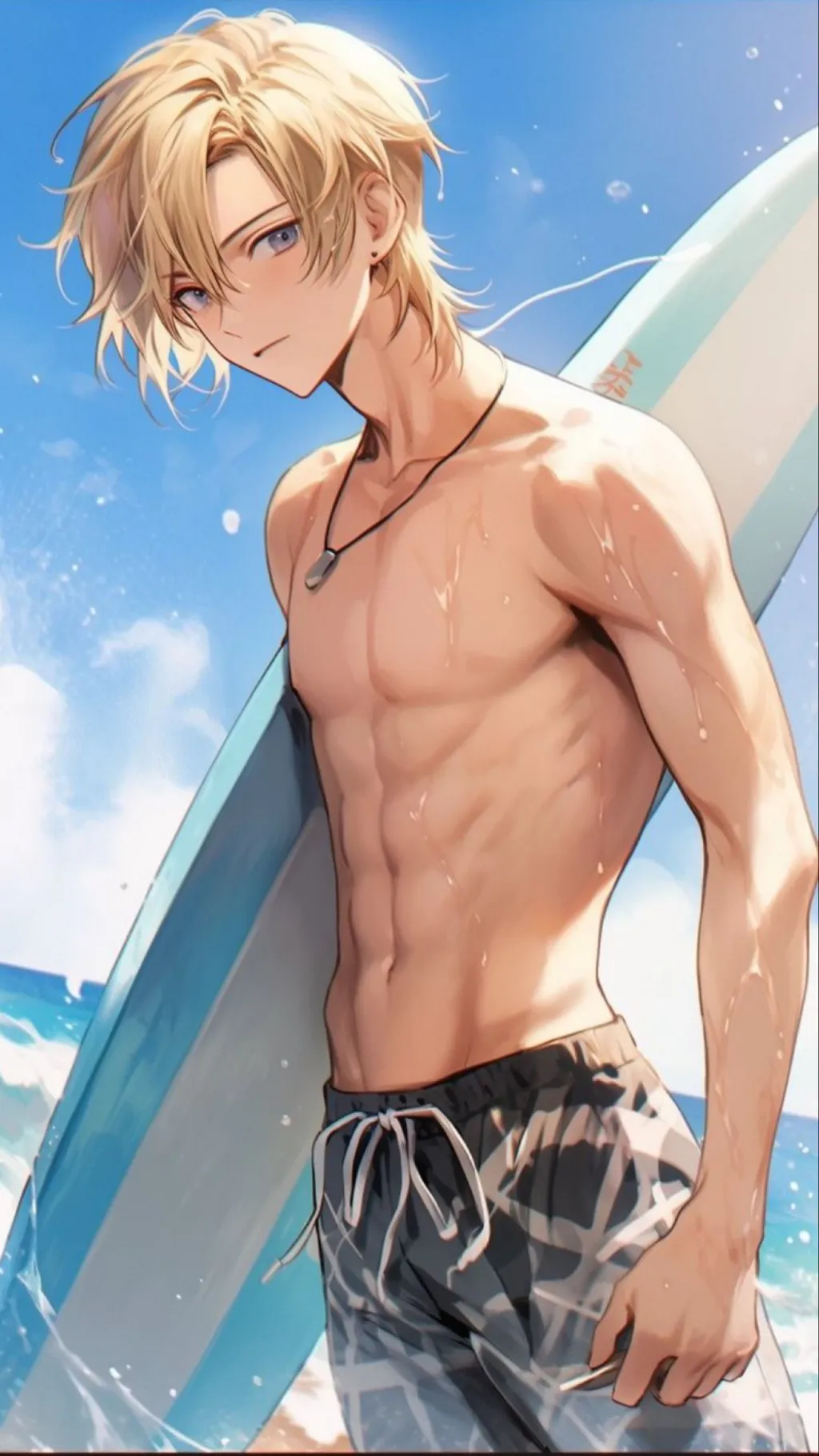 ai character: Adrien  background